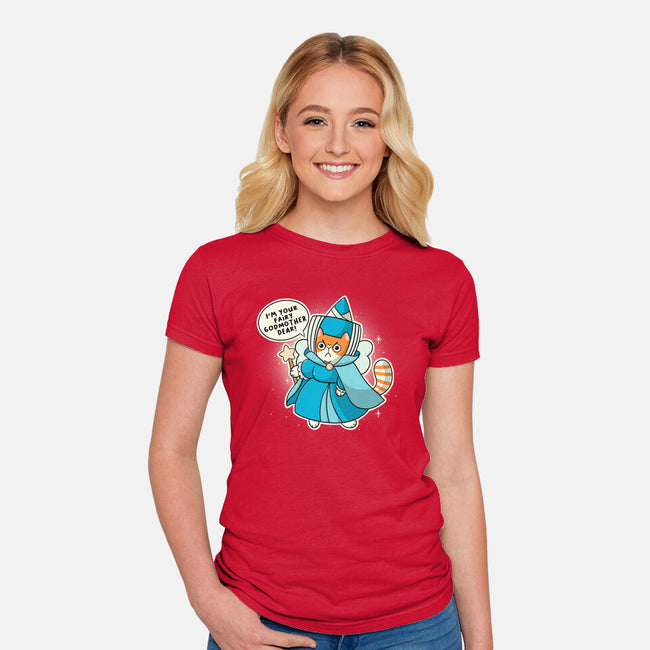 Fairy Godmother-Womens-Fitted-Tee-Freecheese