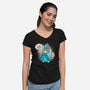 Fairy Godmother-Womens-V-Neck-Tee-Freecheese
