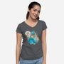 Fairy Godmother-Womens-V-Neck-Tee-Freecheese