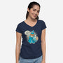 Fairy Godmother-Womens-V-Neck-Tee-Freecheese