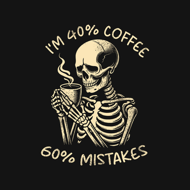 Coffee And Mistakes-Womens-Fitted-Tee-fanfabio