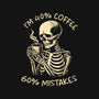 Coffee And Mistakes-Womens-Fitted-Tee-fanfabio