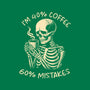 Coffee And Mistakes-Womens-Fitted-Tee-fanfabio