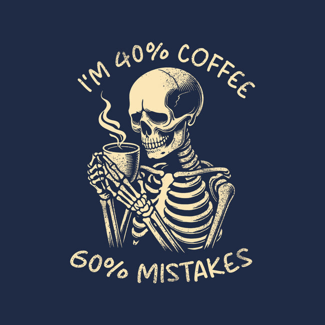 Coffee And Mistakes-Womens-Fitted-Tee-fanfabio