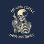 Coffee And Mistakes-Womens-Fitted-Tee-fanfabio