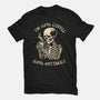 Coffee And Mistakes-Womens-Fitted-Tee-fanfabio