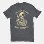 Coffee And Mistakes-Womens-Fitted-Tee-fanfabio