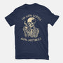 Coffee And Mistakes-Womens-Fitted-Tee-fanfabio