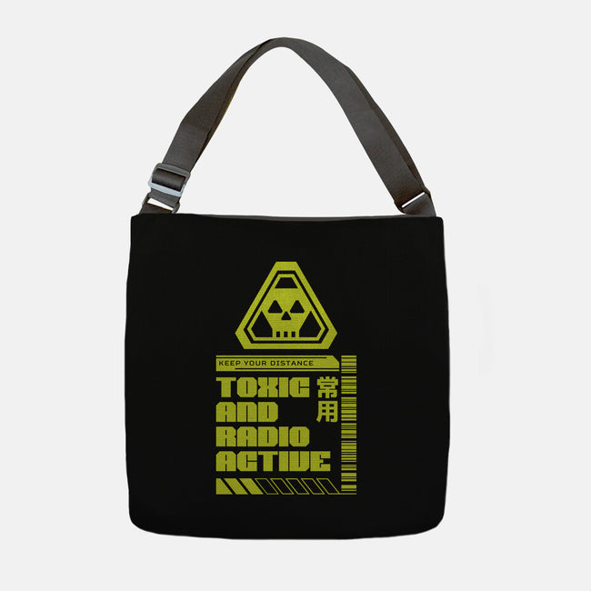 Toxic And Radioactive-None-Adjustable Tote-Bag-Studio Mootant
