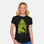 Toxic And Radioactive-Womens-Fitted-Tee-Studio Mootant
