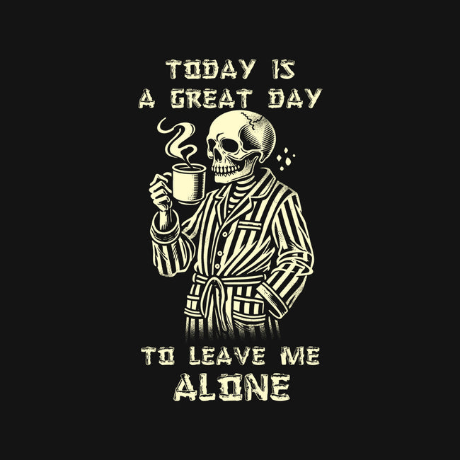 Leave Me Alone-Womens-Fitted-Tee-fanfabio