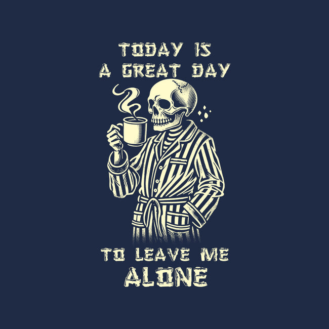 Leave Me Alone-Womens-Fitted-Tee-fanfabio
