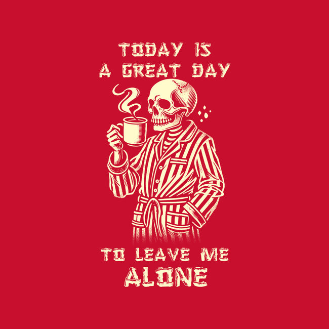 Leave Me Alone-Womens-Fitted-Tee-fanfabio