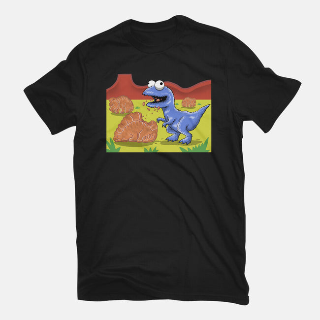 Jurassic Cookies-Womens-Fitted-Tee-zascanauta