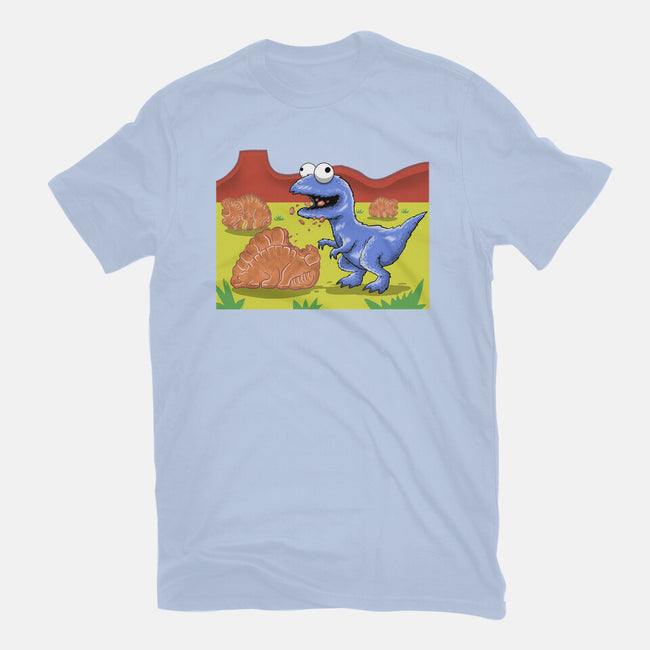 Jurassic Cookies-Womens-Fitted-Tee-zascanauta