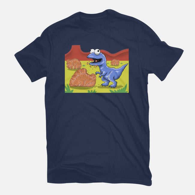 Jurassic Cookies-Womens-Fitted-Tee-zascanauta