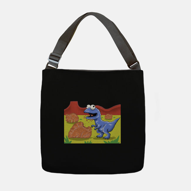 Jurassic Cookies-None-Adjustable Tote-Bag-zascanauta