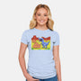 Jurassic Cookies-Womens-Fitted-Tee-zascanauta