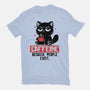 Caffeine Because People Exist-Womens-Fitted-Tee-koalastudio
