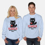 Caffeine Because People Exist-Unisex-Crew Neck-Sweatshirt-koalastudio