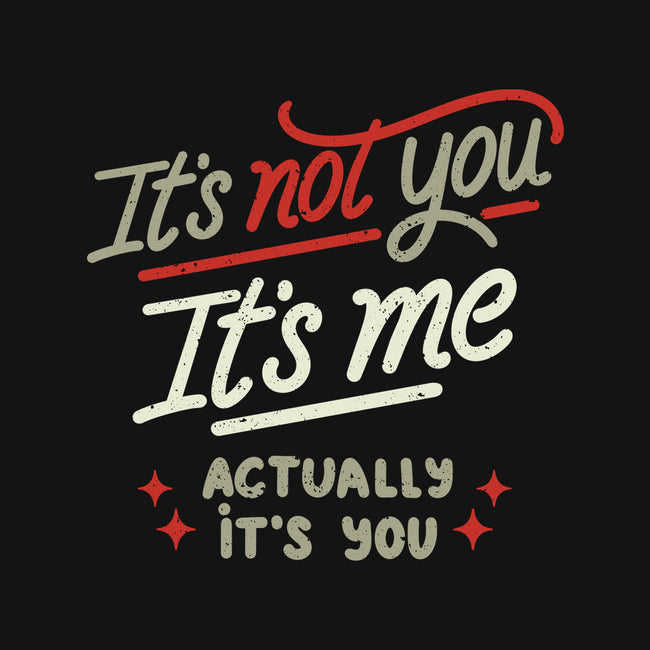 Actually It's You-Womens-Fitted-Tee-koalastudio