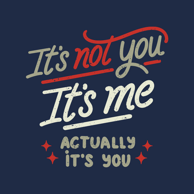 Actually It's You-Womens-Fitted-Tee-koalastudio