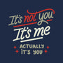 Actually It's You-Womens-Fitted-Tee-koalastudio