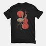 Flamingo Song-Womens-Fitted-Tee-eduely