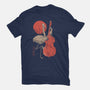 Flamingo Song-Womens-Fitted-Tee-eduely