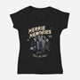 Merrie Old Memories-Womens-V-Neck-Tee-teesgeex