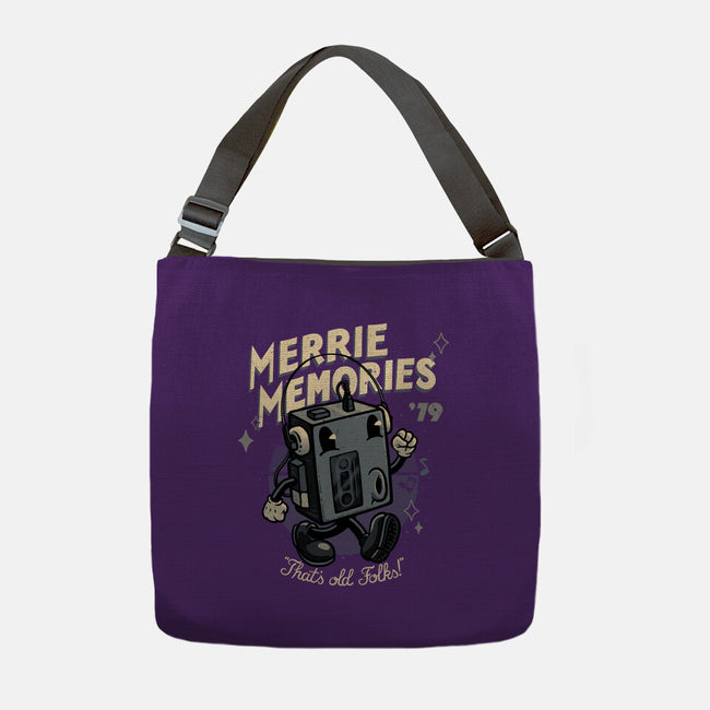 Merrie Old Memories-None-Adjustable Tote-Bag-teesgeex