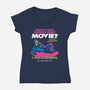 Scream96-Womens-V-Neck-Tee-Jorgetiradoart