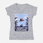 I Want To Explore-Womens-V-Neck-Tee-alfbocreative
