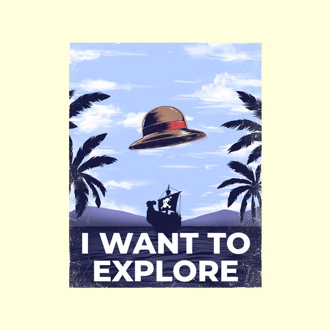 I Want To Explore-None-Adjustable Tote-Bag-alfbocreative