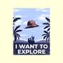 I Want To Explore-None-Adjustable Tote-Bag-alfbocreative