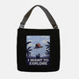 I Want To Explore-None-Adjustable Tote-Bag-alfbocreative