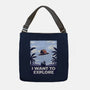 I Want To Explore-None-Adjustable Tote-Bag-alfbocreative