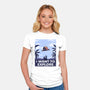 I Want To Explore-Womens-Fitted-Tee-alfbocreative