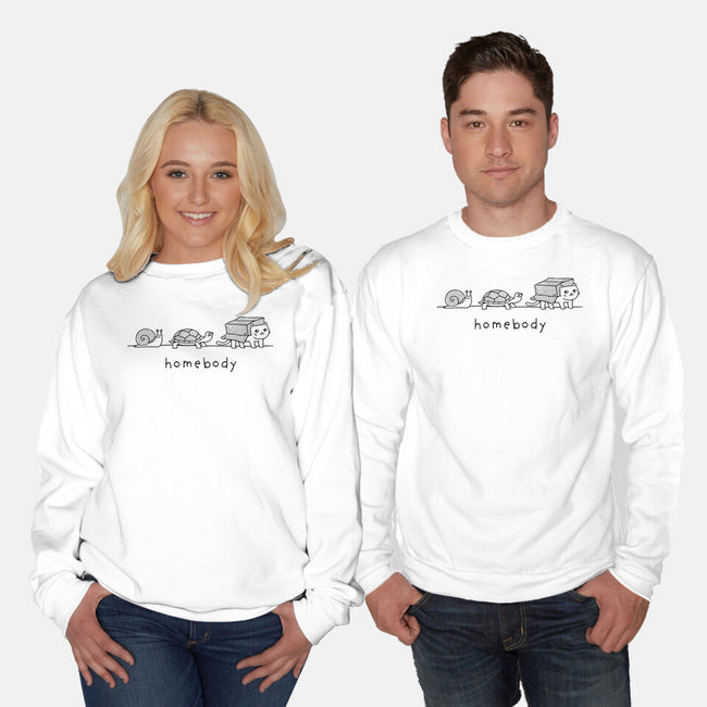 Homebody Club-Unisex-Crew Neck-Sweatshirt-dfonseca