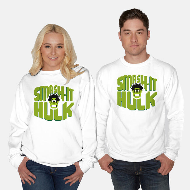 Smash It-Unisex-Crew Neck-Sweatshirt-demonigote