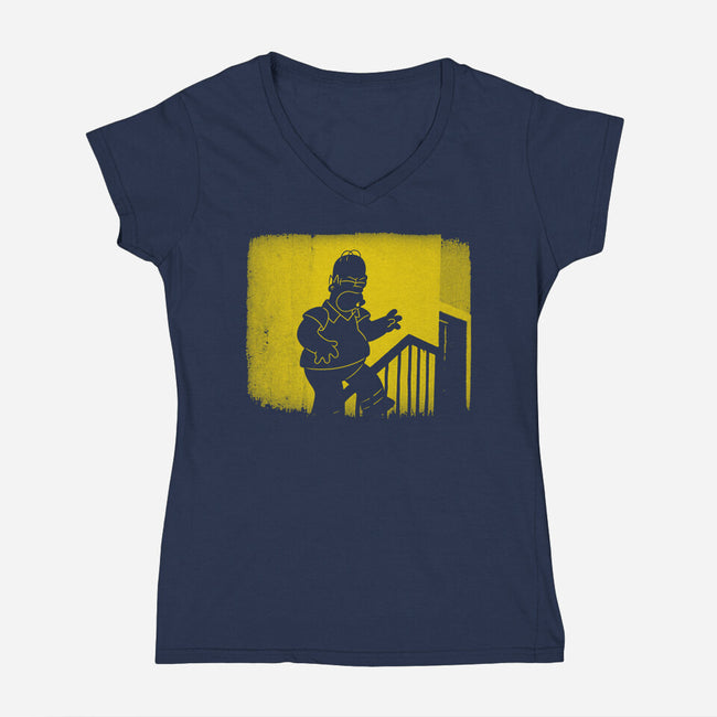 D'ohsferatu-Womens-V-Neck-Tee-Barbadifuoco
