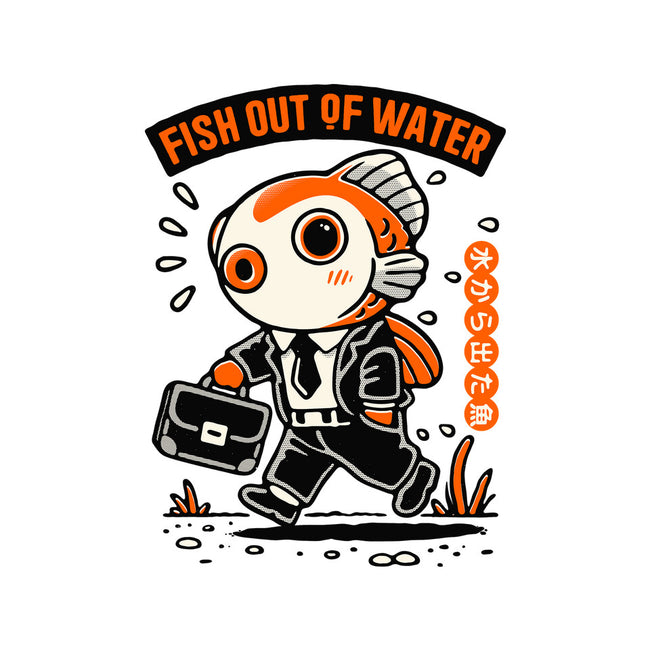 Fish Out Of Water-Mens-Long Sleeved-Tee-Popnotic