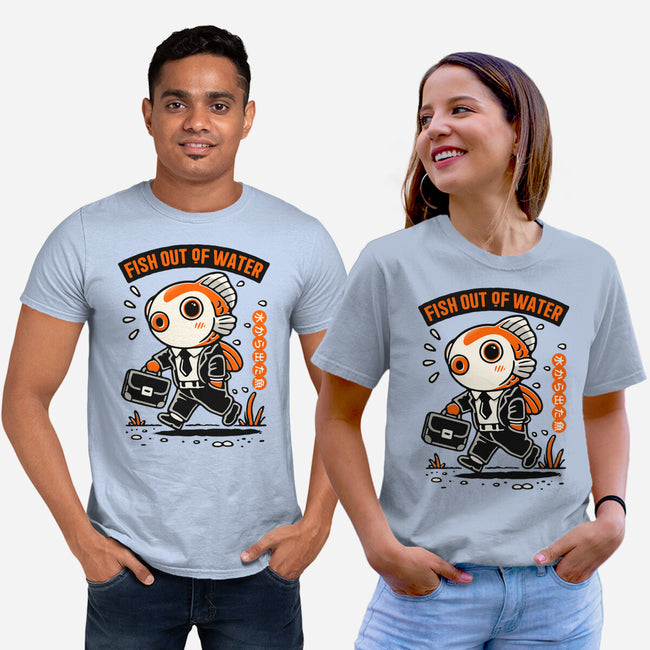 Fish Out Of Water-Unisex-Basic-Tee-Popnotic