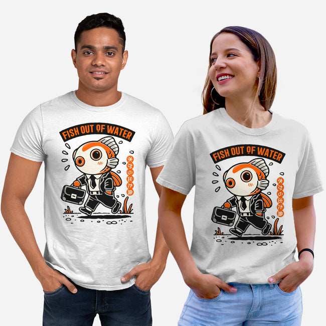 Fish Out Of Water-Unisex-Basic-Tee-Popnotic