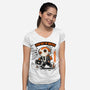Fish Out Of Water-Womens-V-Neck-Tee-Popnotic