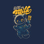 I'm Just Here For The Milk-Womens-Fitted-Tee-Popnotic