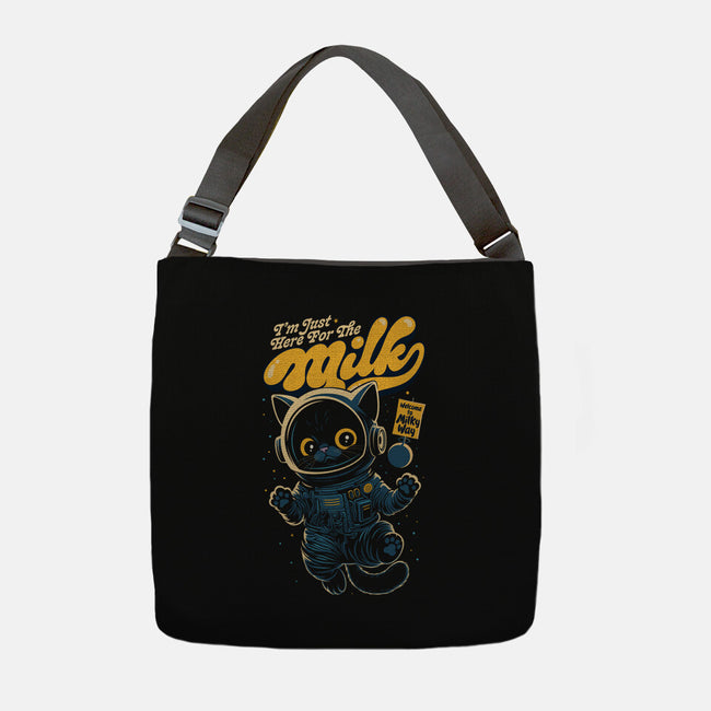 I'm Just Here For The Milk-None-Adjustable Tote-Bag-Popnotic