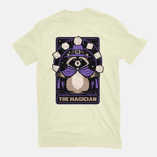 Raccoon RPG Wizard-Mens-Premium-Tee-Studio Mootant