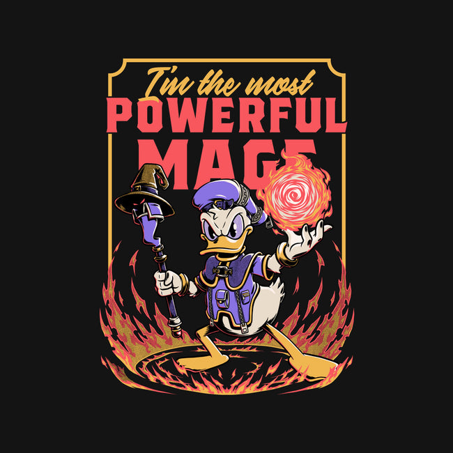 Powerful Duck Mage-Womens-V-Neck-Tee-Studio Mootant