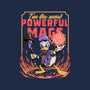 Powerful Duck Mage-Womens-V-Neck-Tee-Studio Mootant
